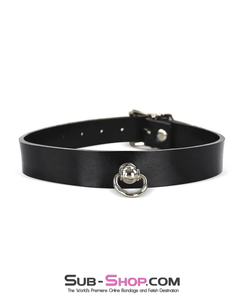 0728A      Kinky Rubber Kitten Collar