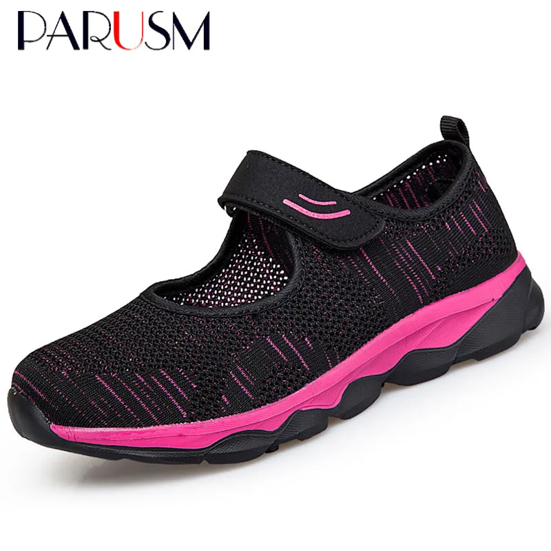 2023 Summer Fashion Women Flat Platform Shoes Woman Breathable Mesh Casual Sneakers Women Zapatos Mu