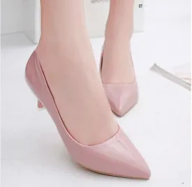 5cm Low Heel Pump Kitten Heels (3 colors available)