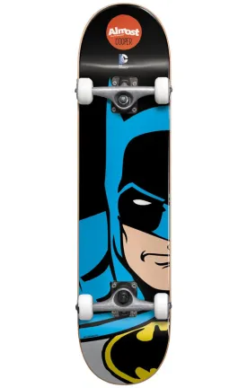 Almost Cooper Wilt Batman Split Face Complete Skateboard - Black - 7.75in