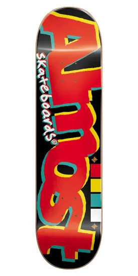 Almost Off Register Skateboard Deck - 8.25 - Black