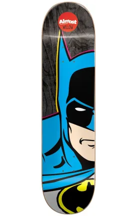 Almost Willow Batman Split Face R7 Skateboard Deck - Black - 7.75in