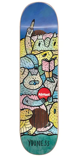 Almost Youness Amrani Lucas Beaufort Impact Plus Skateboard Deck - Multi - 8.25in