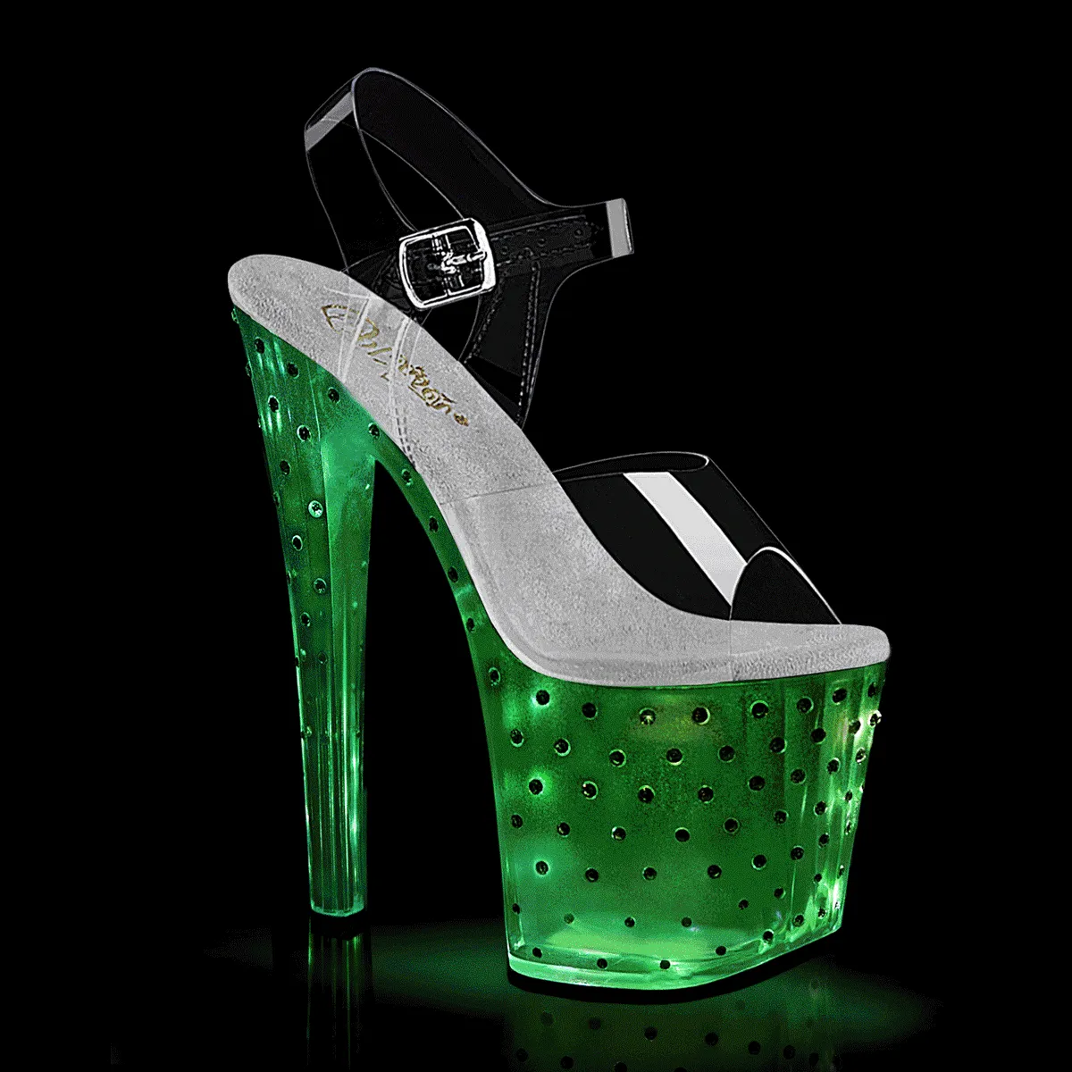 Ankle Strap Sandal with LED Lights