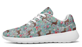 Australian Kelpie Flower Sneakers