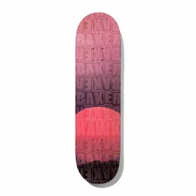 Baker Skateboards Riley Hawk Pile Red Skateboard Deck - 8.125 (B2 Steep Concave)