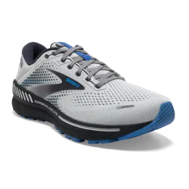 Brooks Men's Adrenaline GTS 22 Running Shoe - Oyster/India Ink/Blue 1103661D023