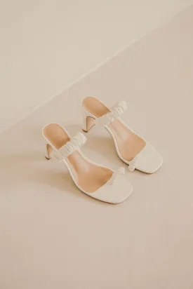 Catalina Heels - White