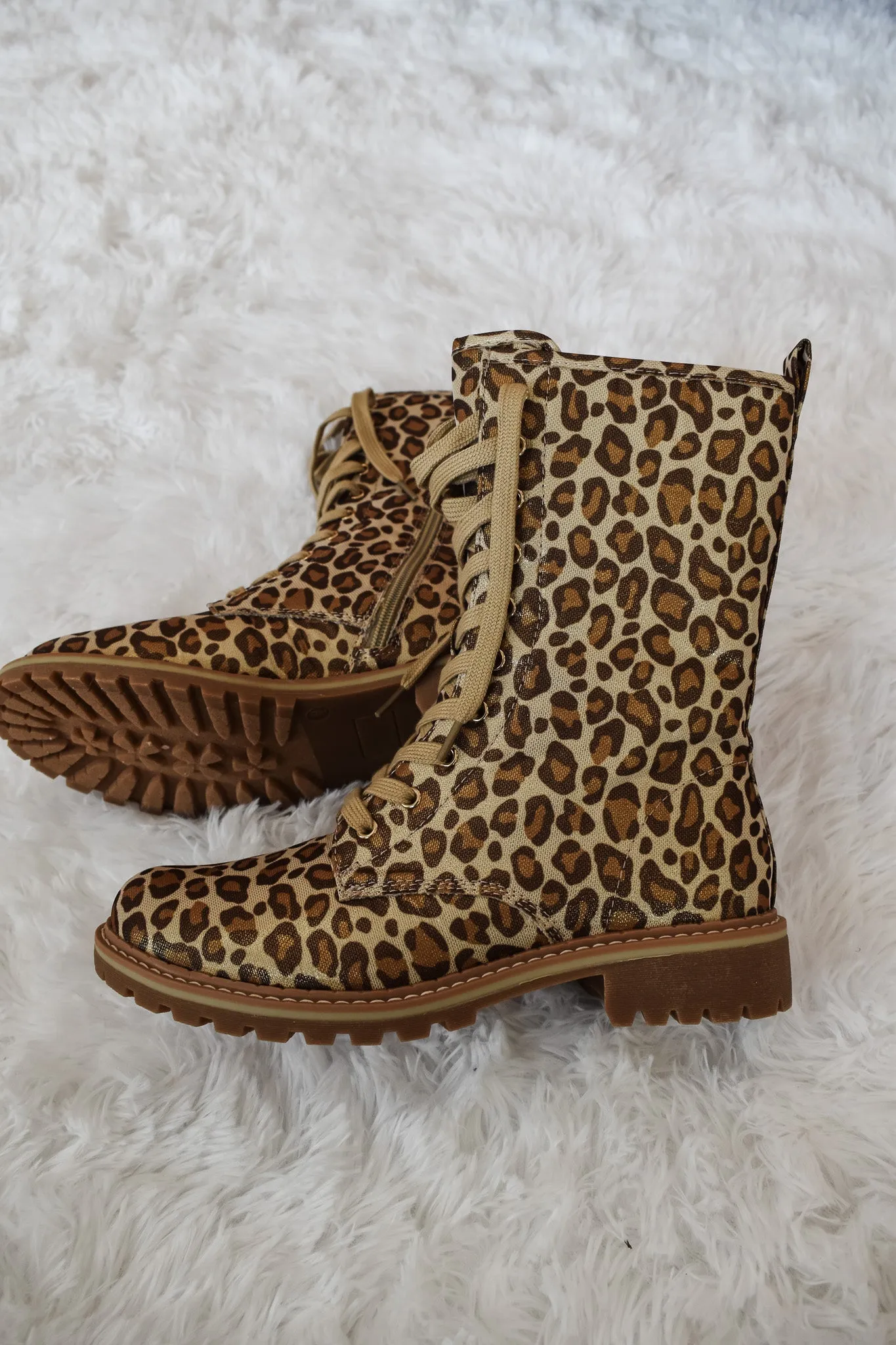 Corky's Gold Leopard FOMO Boots