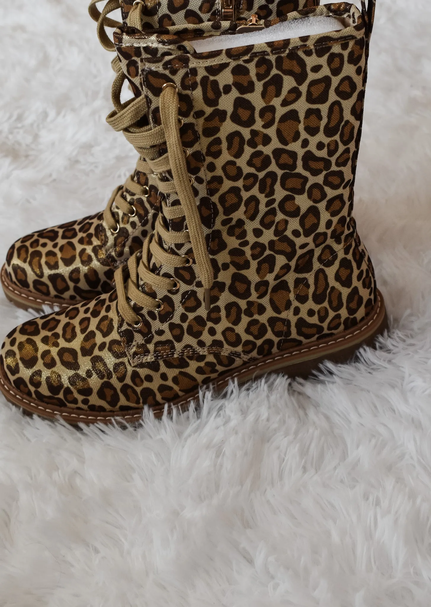 Corky's Gold Leopard FOMO Boots