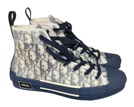 Dior 'Blue' Oblique High B23 Sneakers