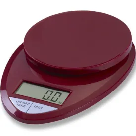 EATSMART PRECISION PRO DIGITAL KITCHEN SCALE, RED