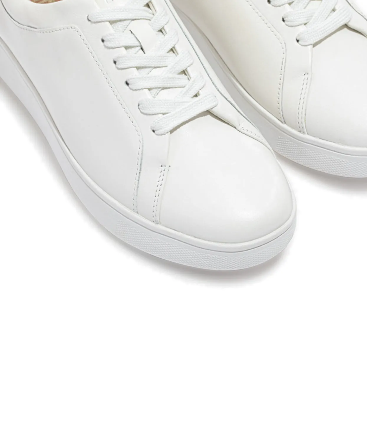 FitFlop Rally Leather Sneakers Urban White