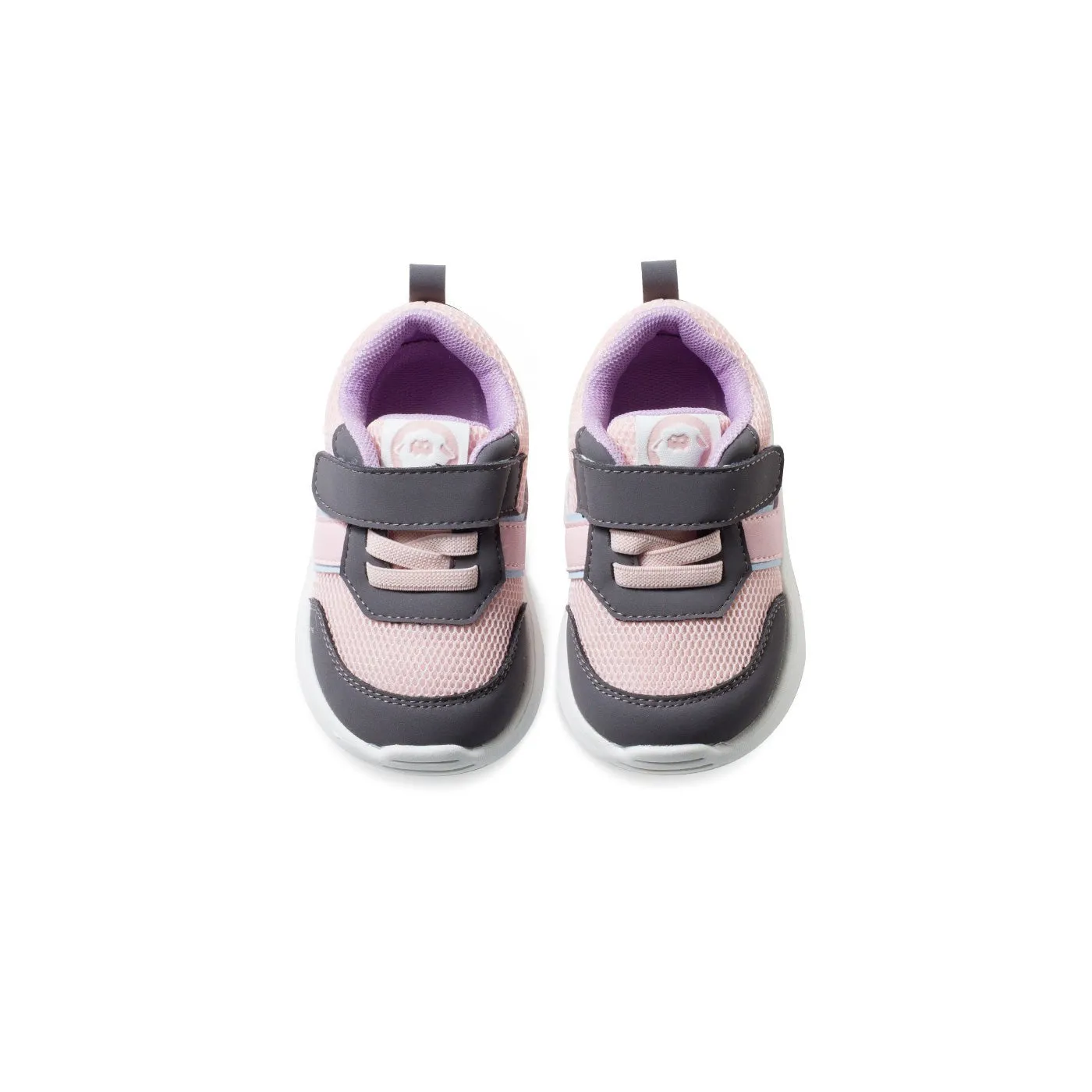 Free Breath Soft Sole Anti-slip Pre-walker Pink Baby Girl Sneakers