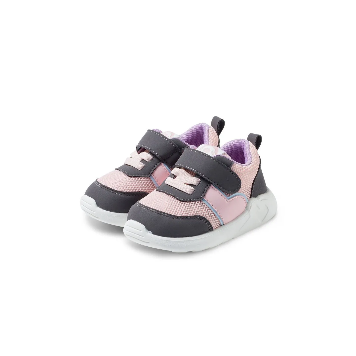 Free Breath Soft Sole Anti-slip Pre-walker Pink Baby Girl Sneakers