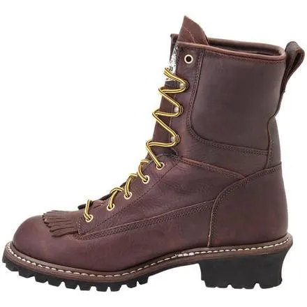 Georgia Men's 8" Waterproof Logger Work Boots - Brown G7113