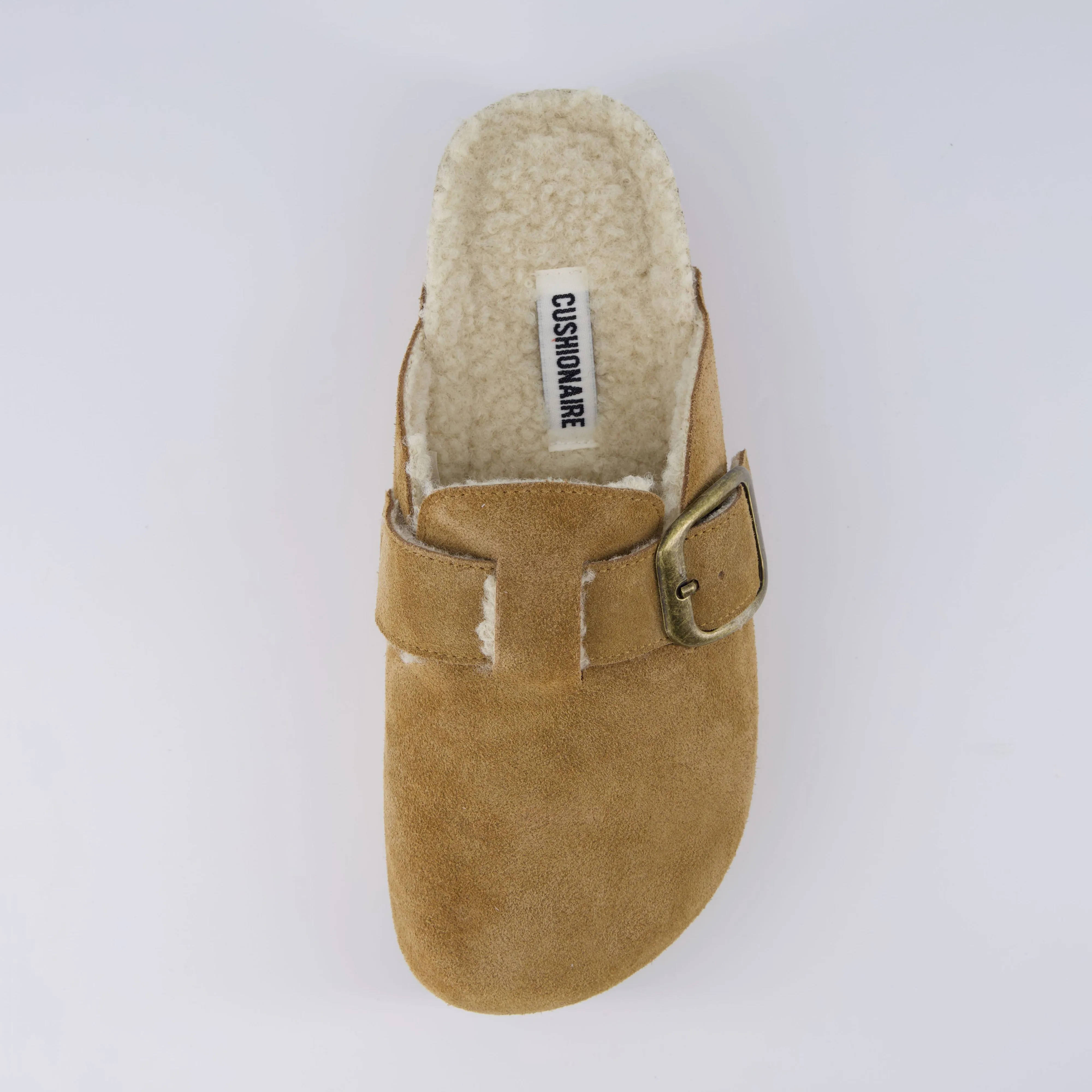 Granola Fur Platform Clog