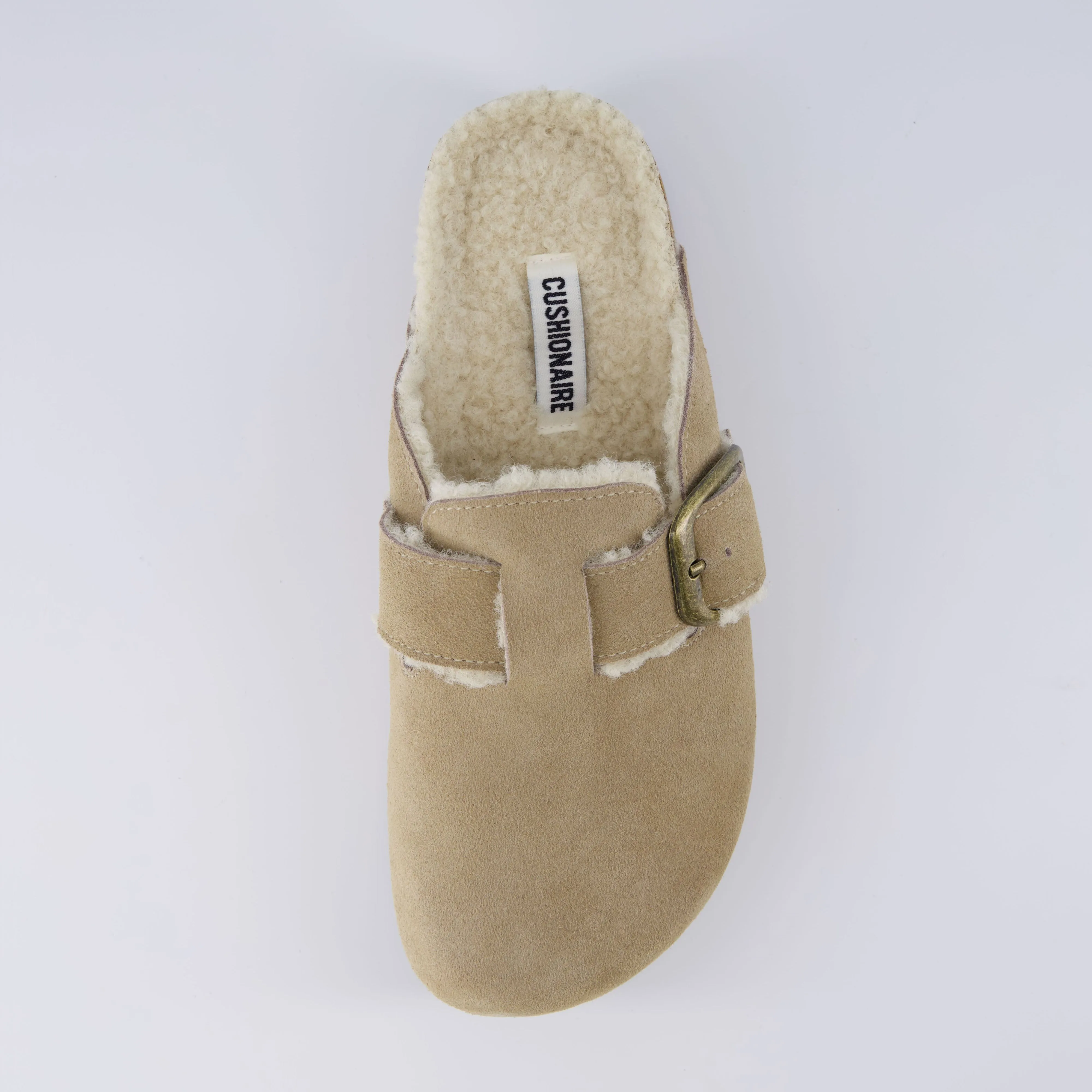 Granola Fur Platform Clog