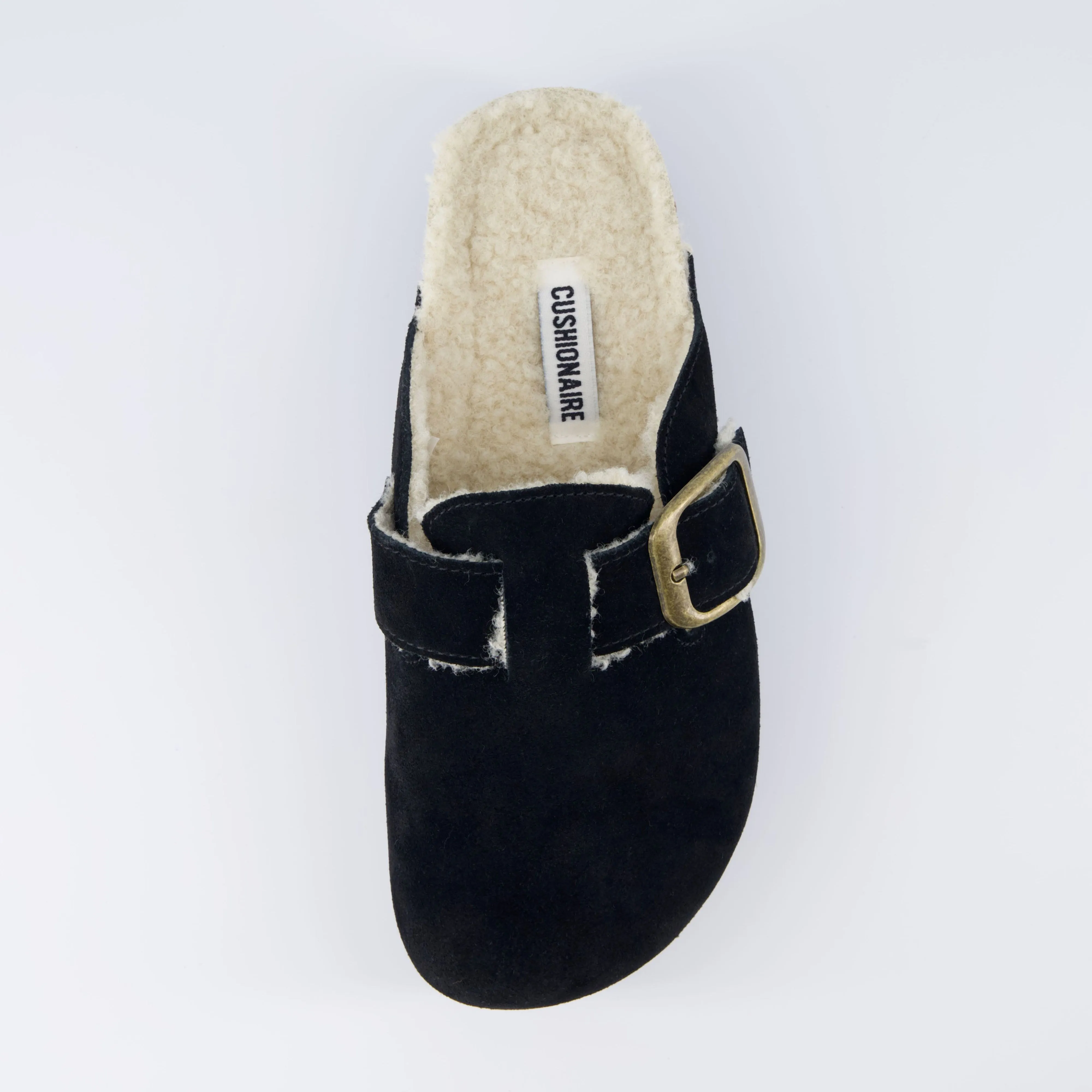 Granola Fur Platform Clog