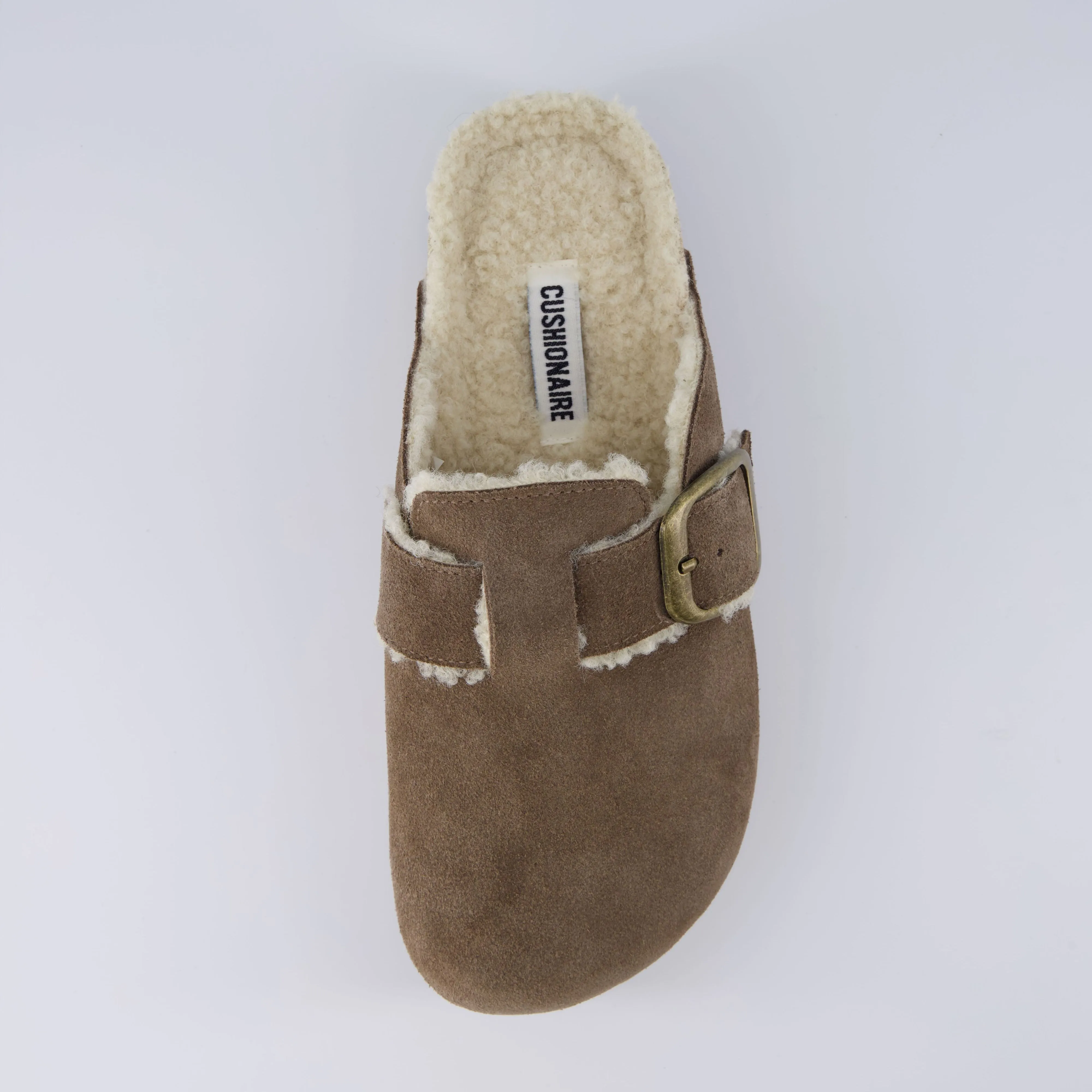 Granola Fur Platform Clog