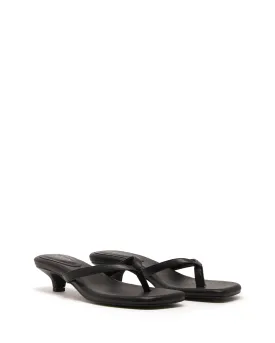 Heatwave Thong Heel Black