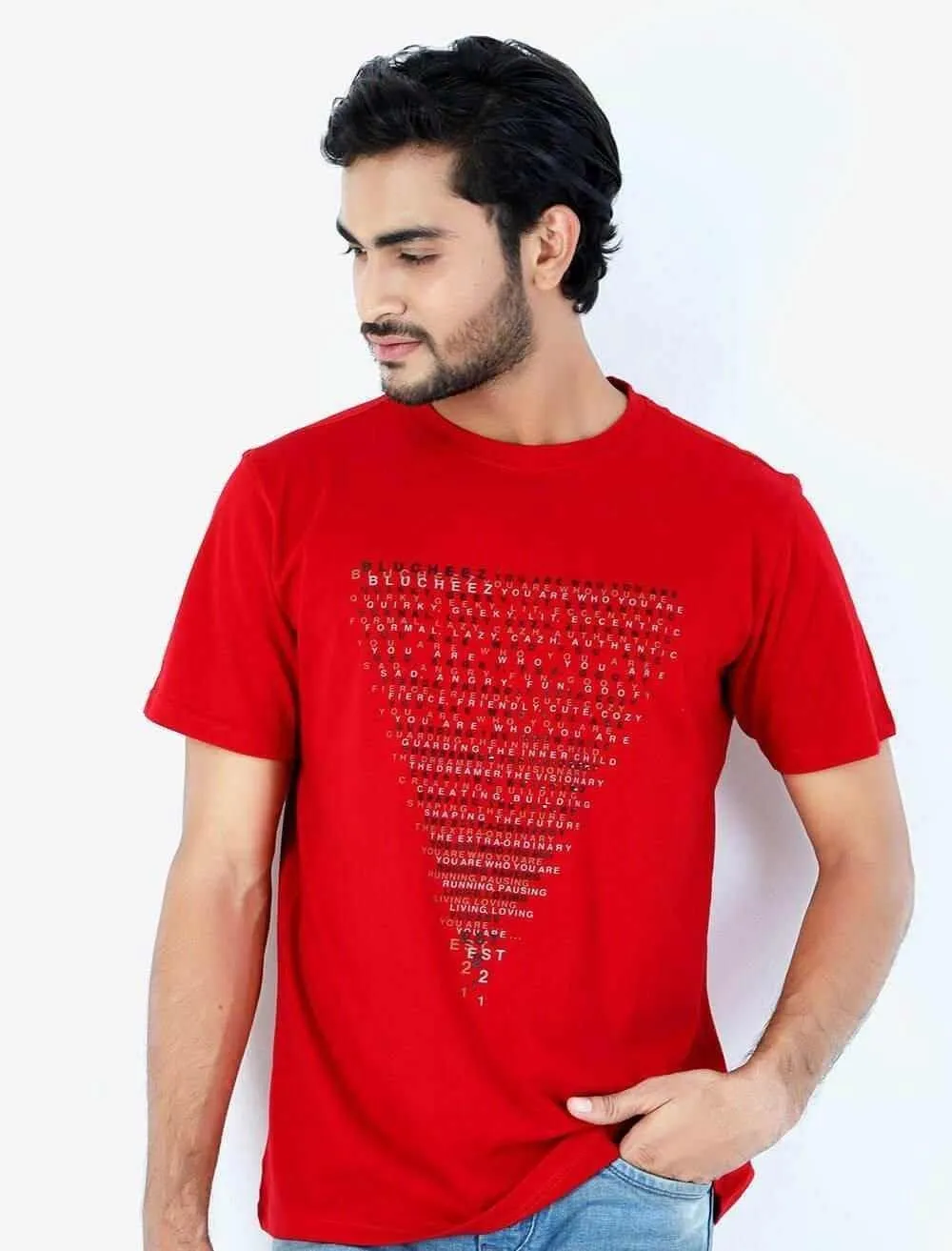 High Density Print Cotton Tee