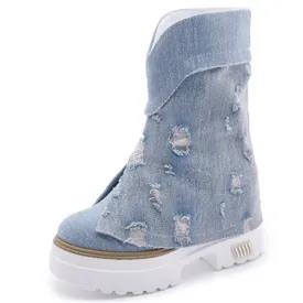 Kiara Denim Boots