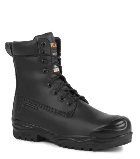 Maska, Black | 8" 400 g Insulated Vegan Work Boots | Vibram Fire&Ice