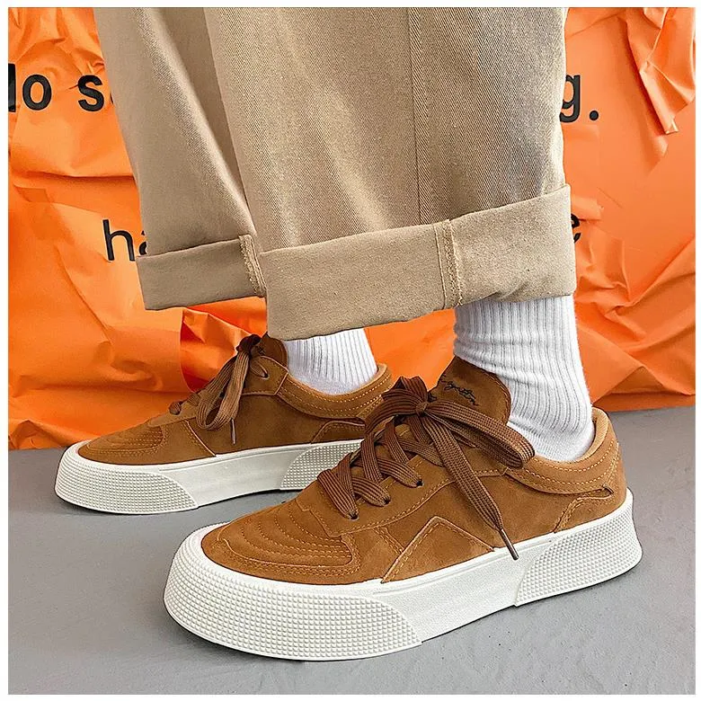 Men Sneakers Casual Canvas Shoes Fashion Skateboard Flats Male Platform Vulcanize Shoes Streetwear Zapatillas Hombre