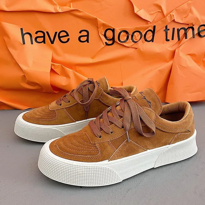 Men Sneakers Casual Canvas Shoes Fashion Skateboard Flats Male Platform Vulcanize Shoes Streetwear Zapatillas Hombre