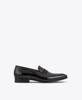 Miles Black Patent Loafers