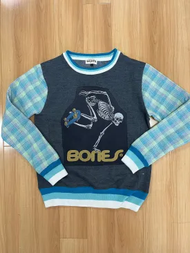 Oversized One of a kind "Bones" sweatshirt