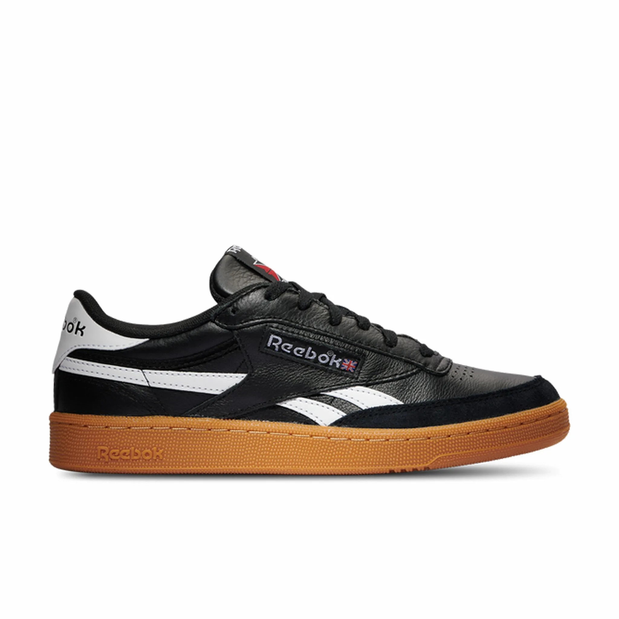 Reebok Unisex Club C Revenge Vintage (Black/White/Gum)