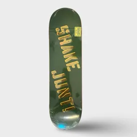 Shake Junt Team OG Gold Deck 8.38"