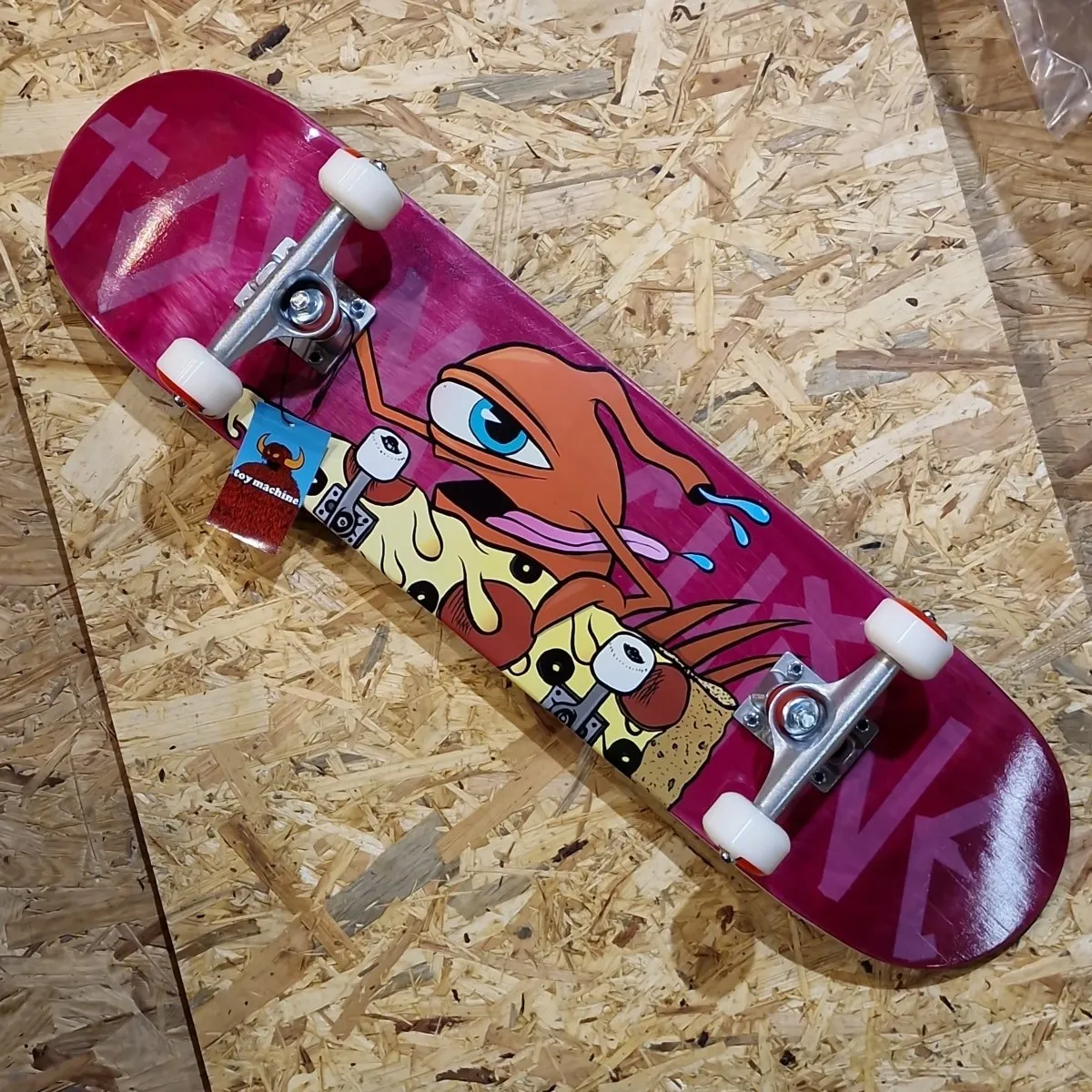 Toy Machine 7.75 Pizza Sect Complete Skateboard