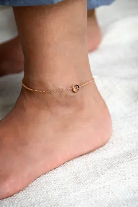 Triple Goddess Anklet