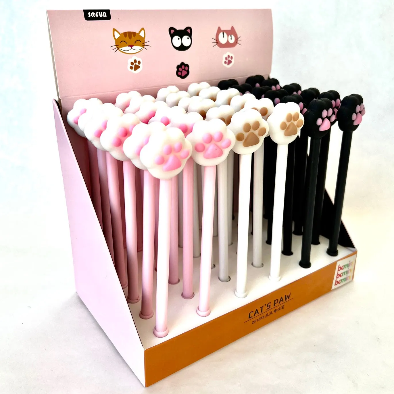 X 22446 CAT PAW GEL PEN-DISCONTINUED