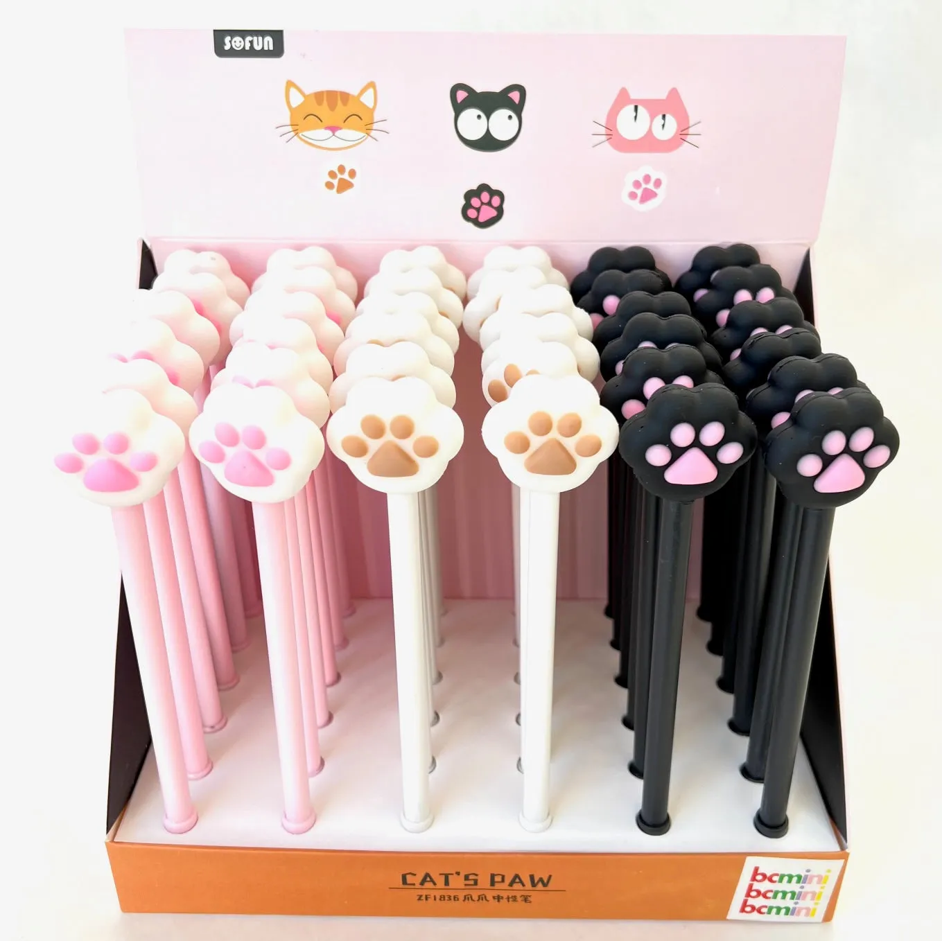 X 22446 CAT PAW GEL PEN-DISCONTINUED